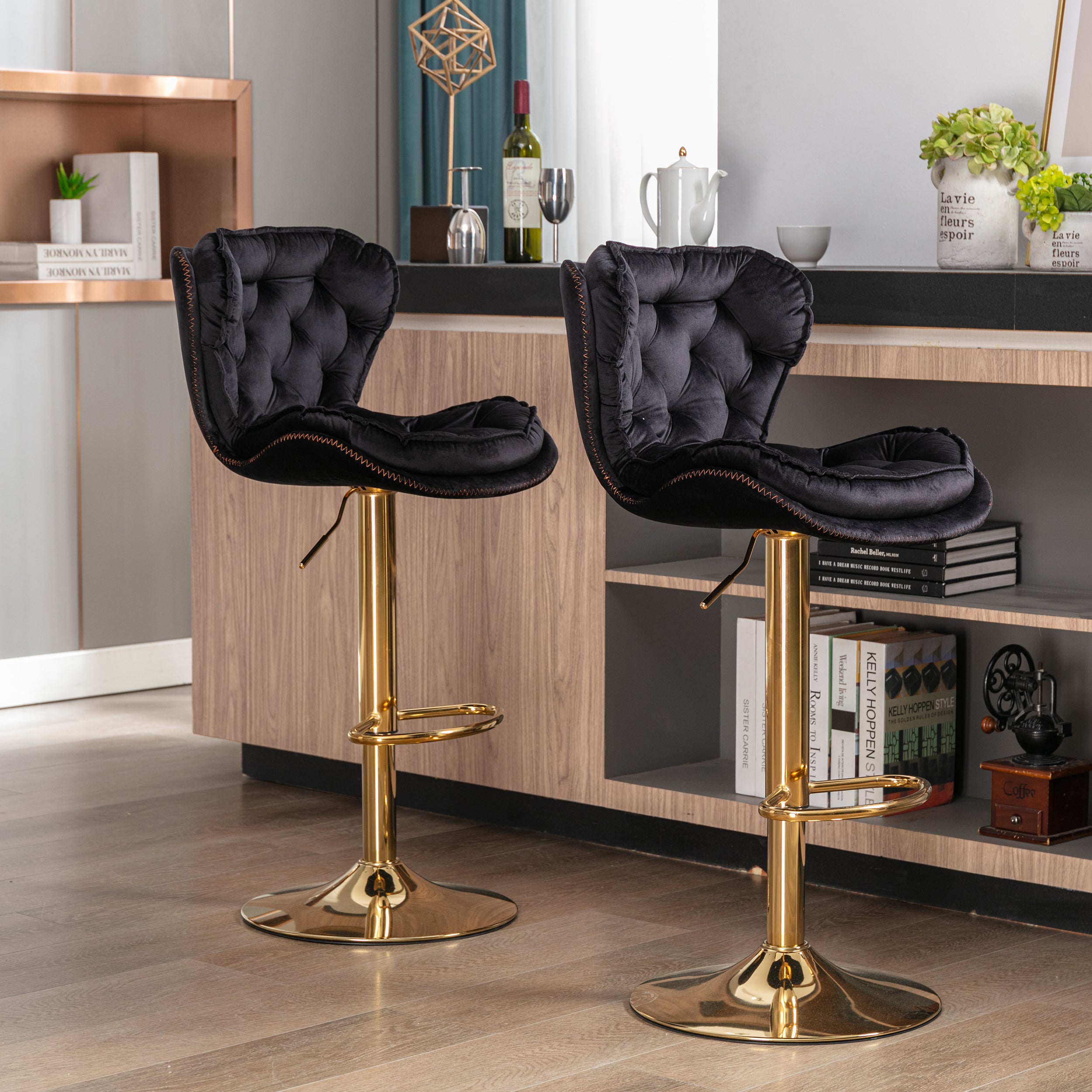Set of 2 Bar Stools