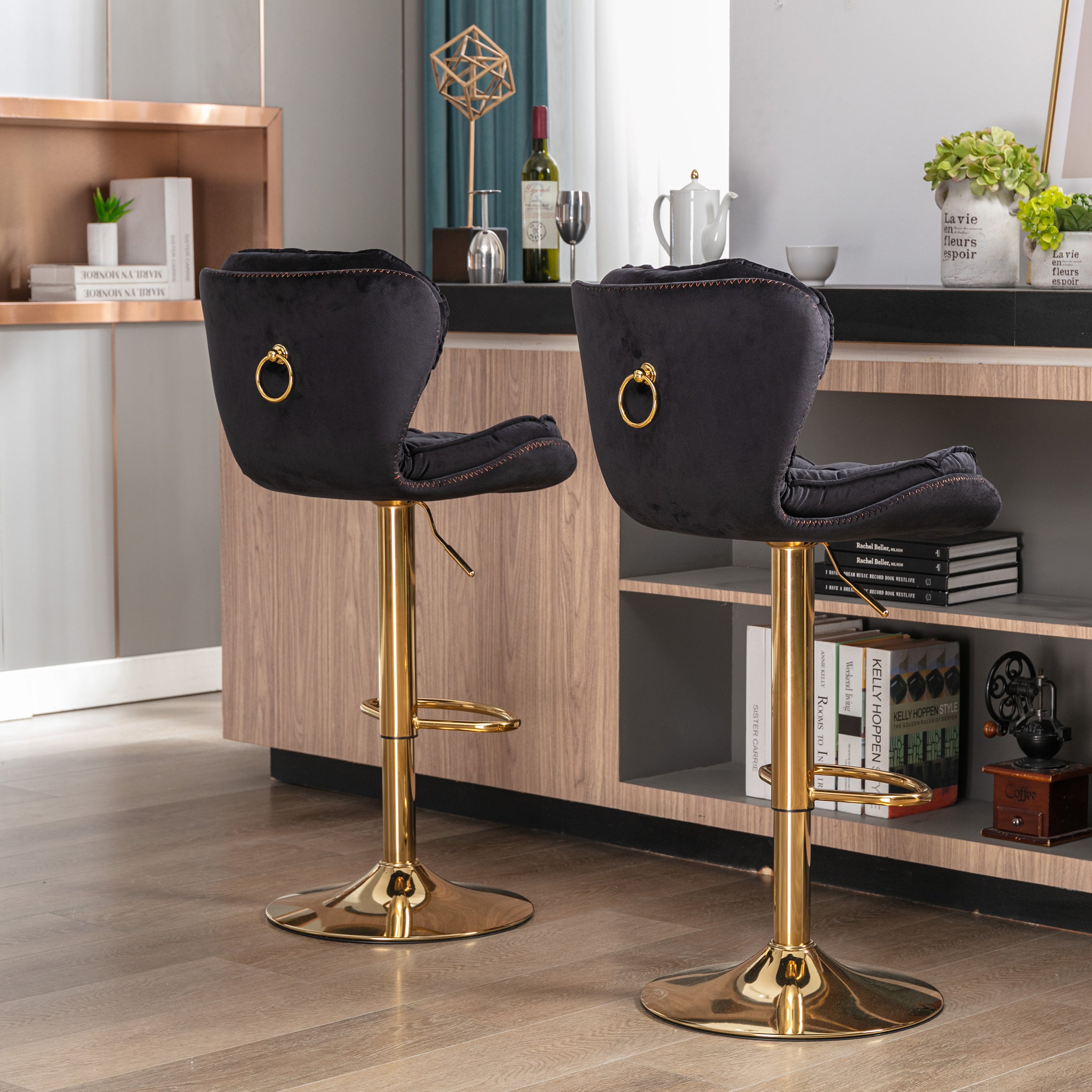 Set of 2 Bar Stools