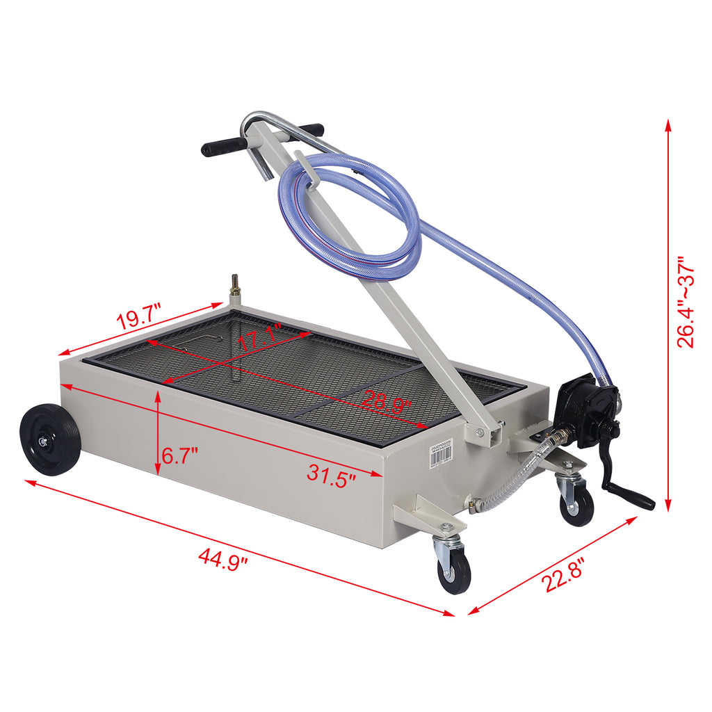 20-Gallon Low-Profile Oil Drain with Pump