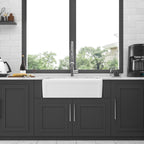 White Farmhouse Sink - 30 x 20 x 10 Inch Kitchen Sink
