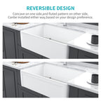 White Farmhouse Sink - 30 x 20 x 10 Inch Kitchen Sink