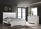 Modern 6 Drawer Dresser in White