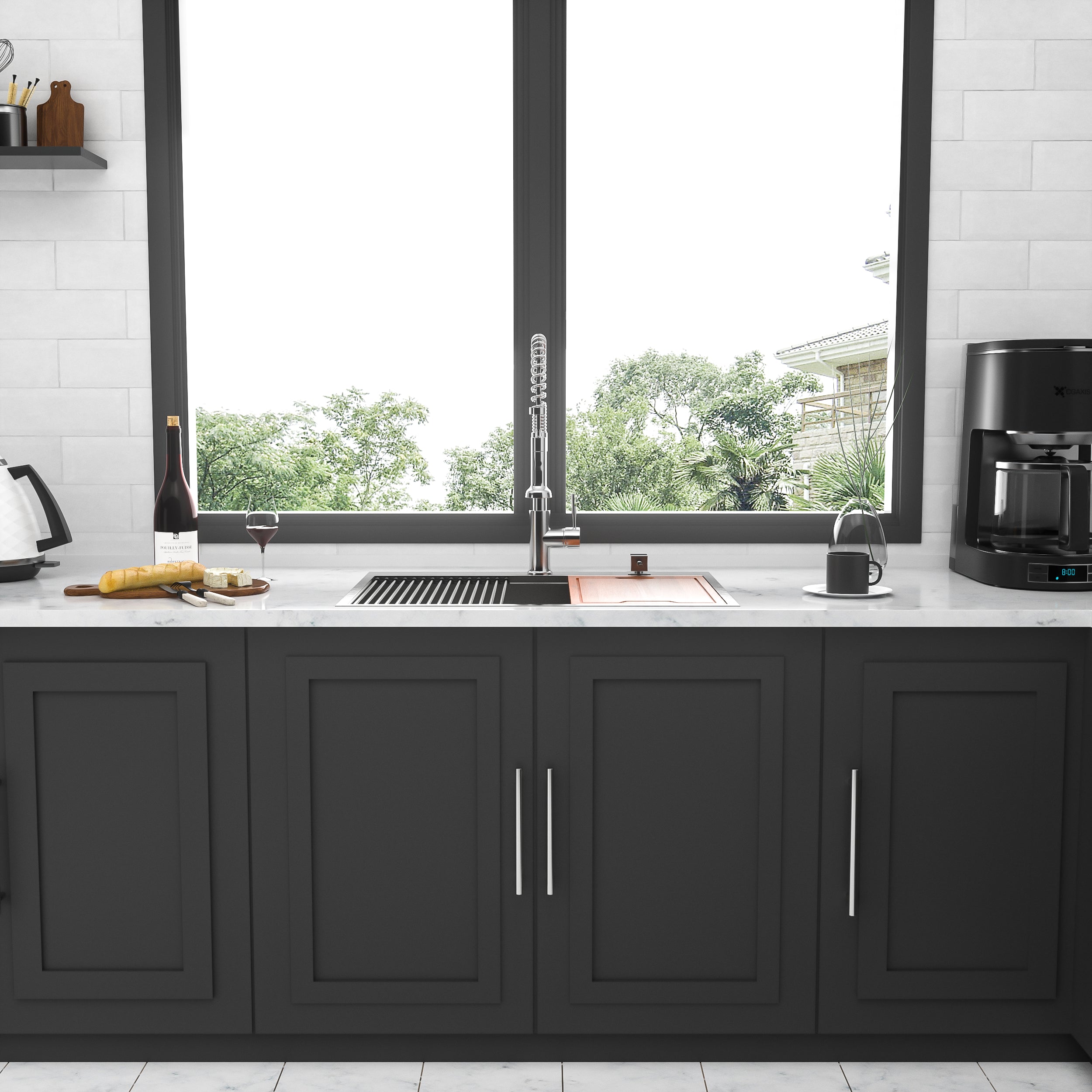 30 Drop Kitchen Sink - 30 x 22 x 10 Inch Kitchen Sink Drop-in Topmount Single Bowl