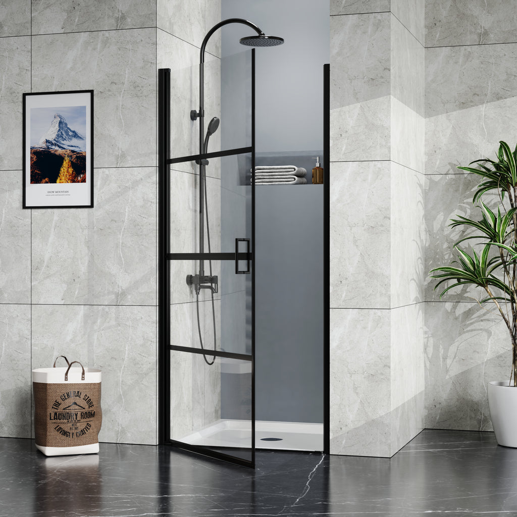 Goodyo 36x36 in Shower Base, Centered Drain Single-Threshold Shower Pan