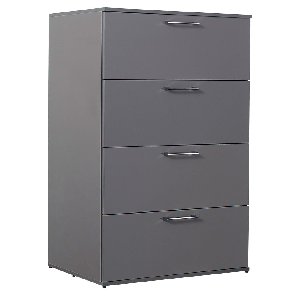Bliss Glossy Four-Drawer Jumbo Chest