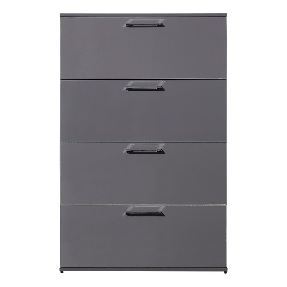 Bliss Glossy Four-Drawer Jumbo Chest