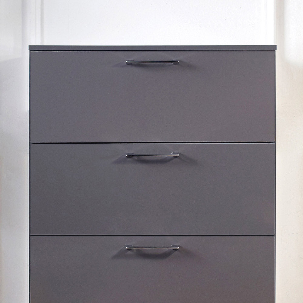 Bliss Glossy Four-Drawer Jumbo Chest