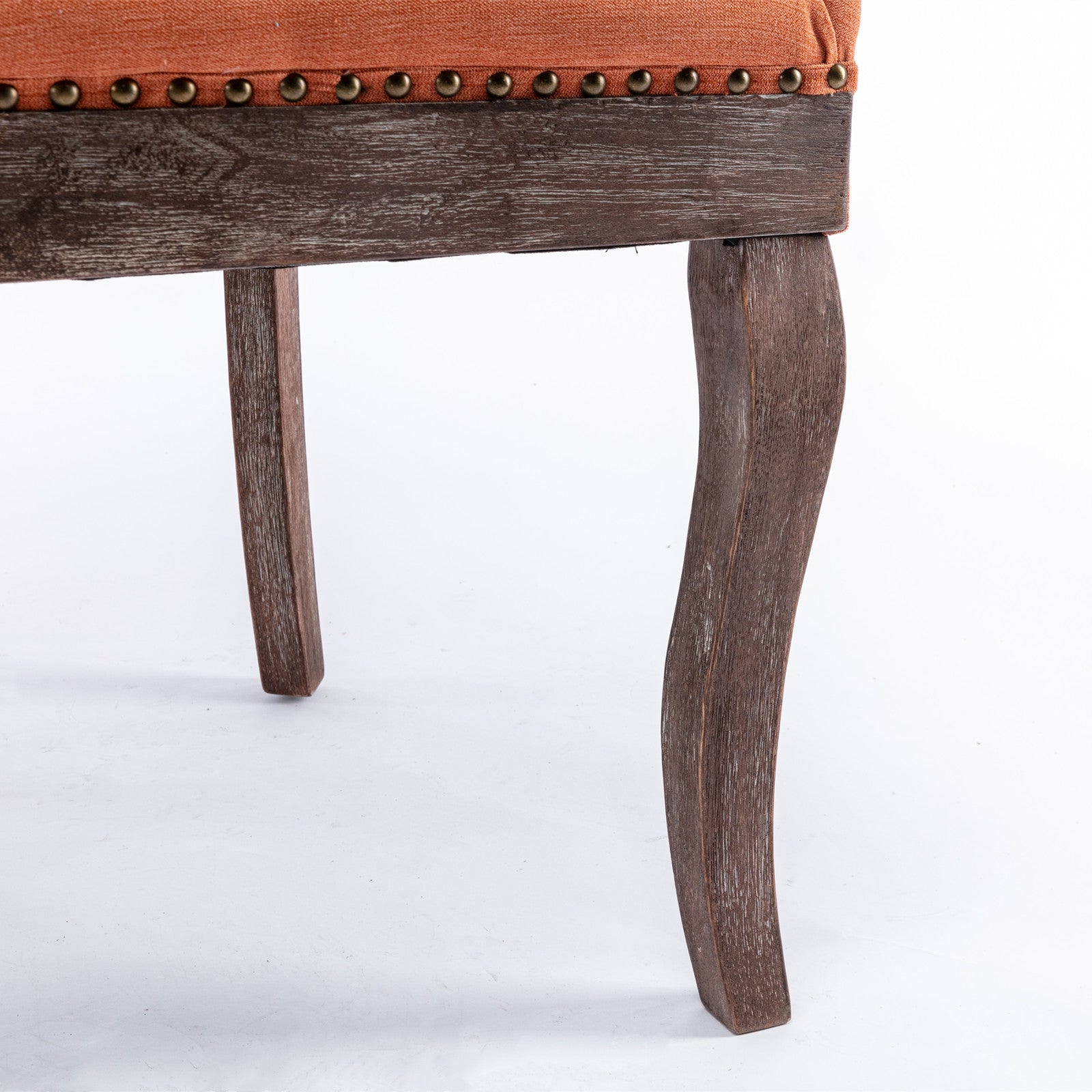 A&A Furniture Ultra Side Dining Chair Set of 2 - Orange