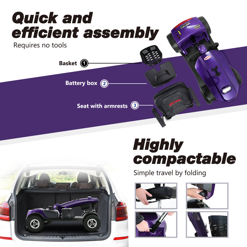 Max Plus Dark Mobility Scooter