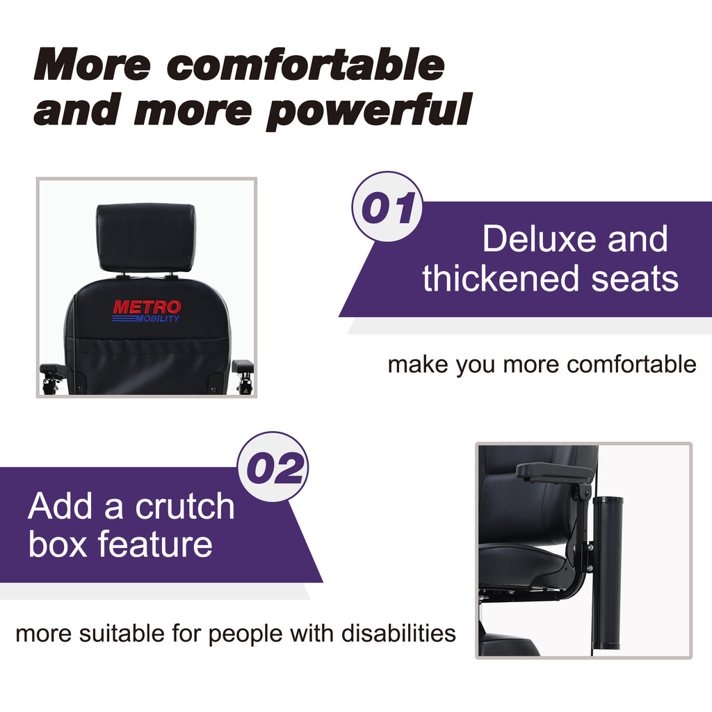 Max Plus Dark Mobility Scooter