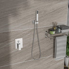 Dual Shower Head - 10 Inch Ceiling Mount Square Shower System