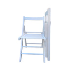 Folding Chair Set - Solid Wood & Space-Saving Design