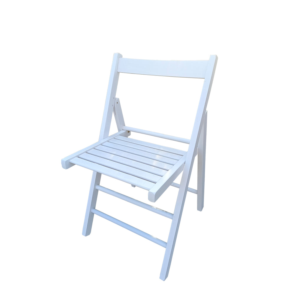 Folding Chair Set - Solid Wood & Space-Saving Design