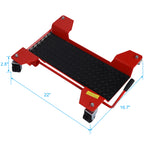 Motorcycle Center Stand Move Dolly, 500lbs Capacity