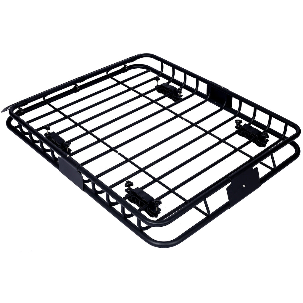 Rooftop Cargo Carrier Basket Motoring Roof Rack - 42"