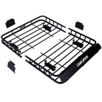 Rooftop Cargo Carrier Basket Motoring Roof Rack - 42"