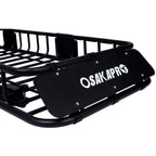 Rooftop Cargo Carrier Basket Motoring Roof Rack - 64"