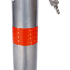 Parking Bollard with Lock - Durable Steel Barrier