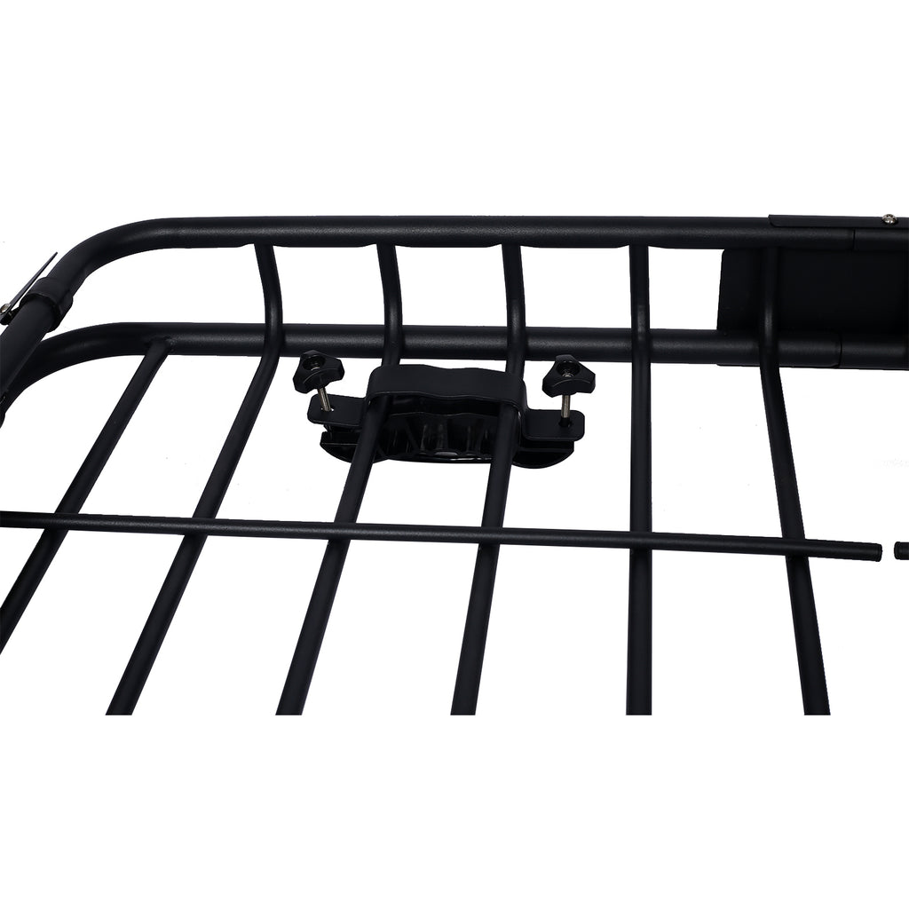 Rooftop Cargo Carrier Basket Motoring Roof Rack - 42"