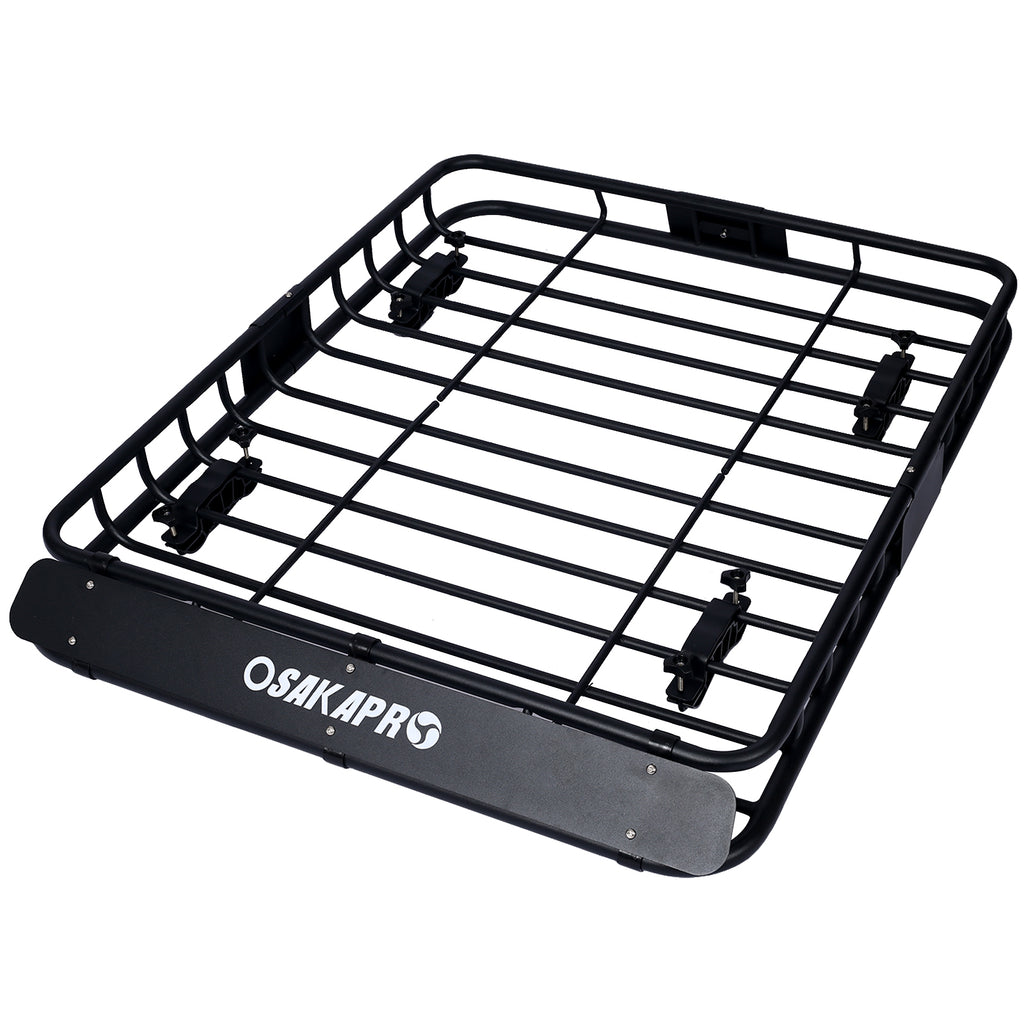 Rooftop Cargo Carrier Basket Motoring Roof Rack - 42"