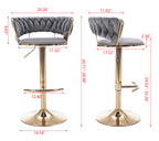 Set of 2 Bar Stools