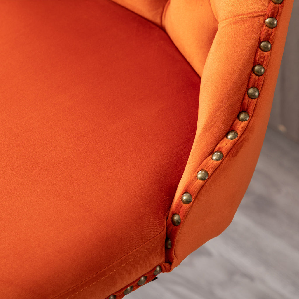 Swivel Velvet Barstools - Adjustable Height for Home Pub and Kitchen
