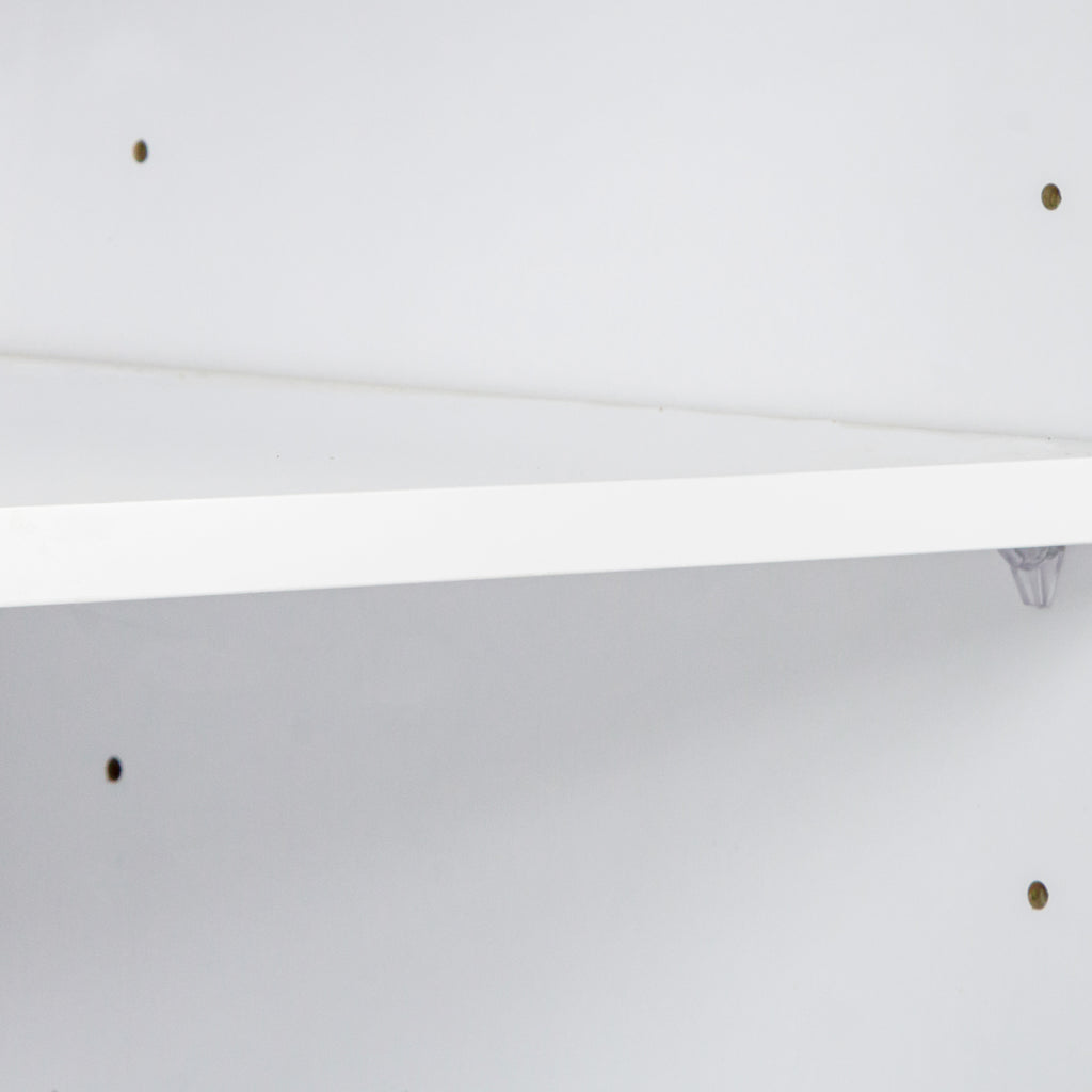Modern Warm White TV Cabinet