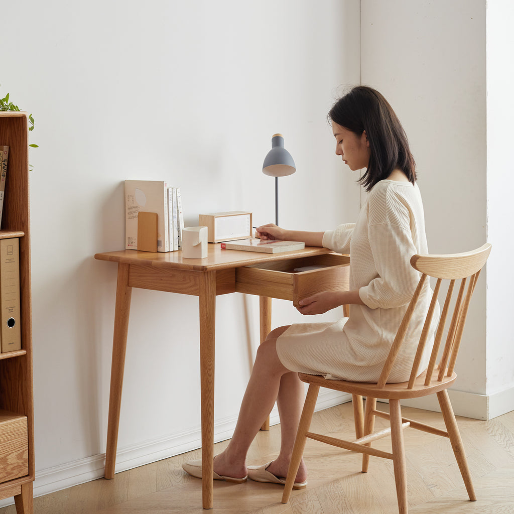 100% Solid Wood Desk