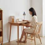 100% Solid Wood Desk
