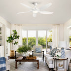 Modern 60 In Integrated LED Ceiling Fan Lighting
