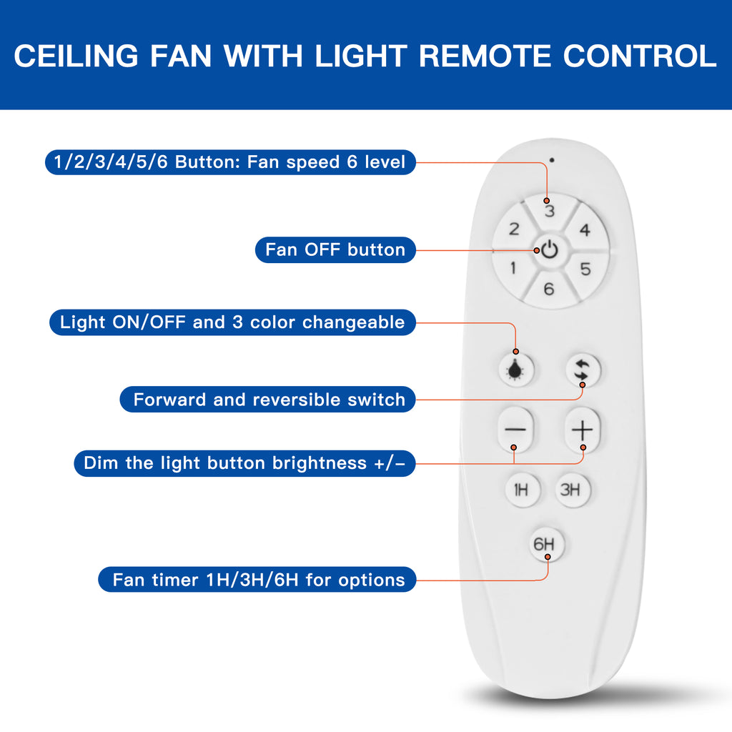 Modern 60 In Integrated LED Ceiling Fan Lighting