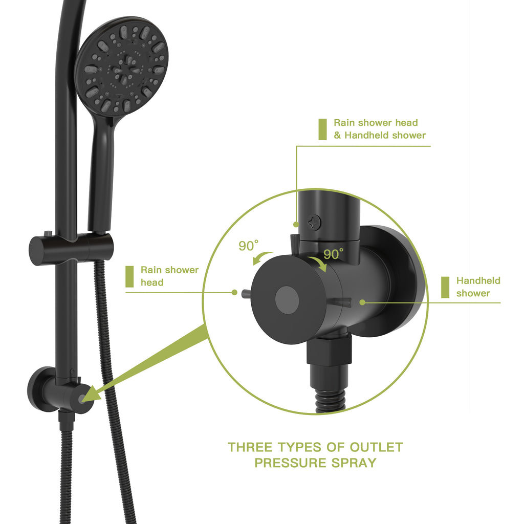 Multi Function Dual Shower Head - Shower System