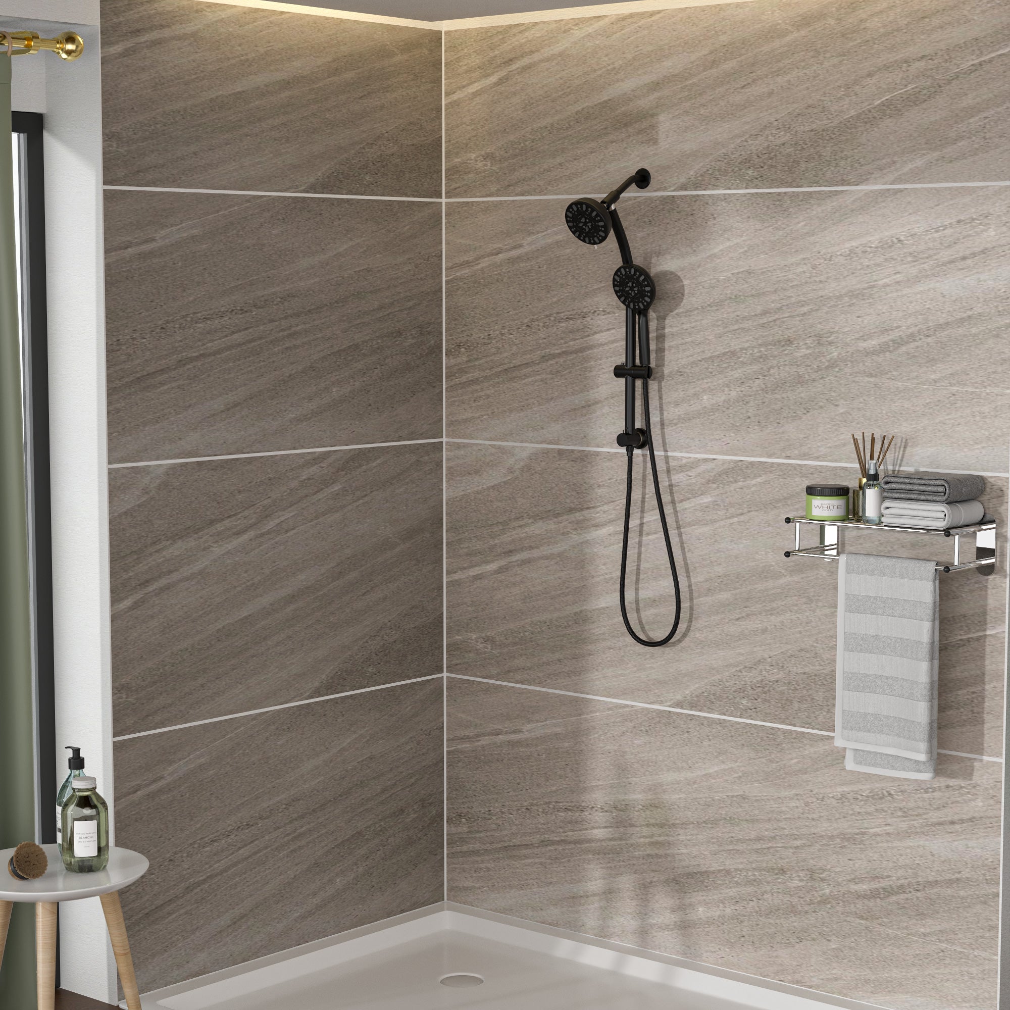Multi Function Dual Shower Head - Shower System