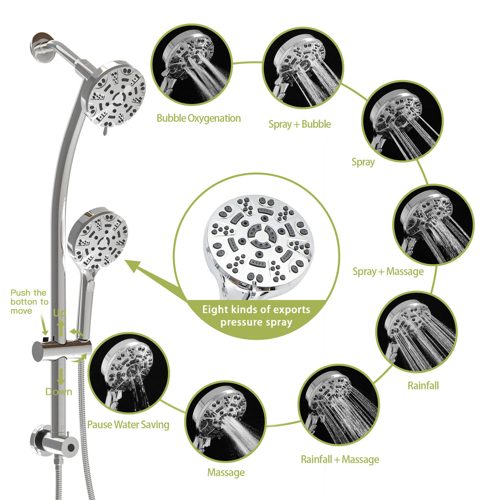 Multi Function Dual Shower Head - Shower System