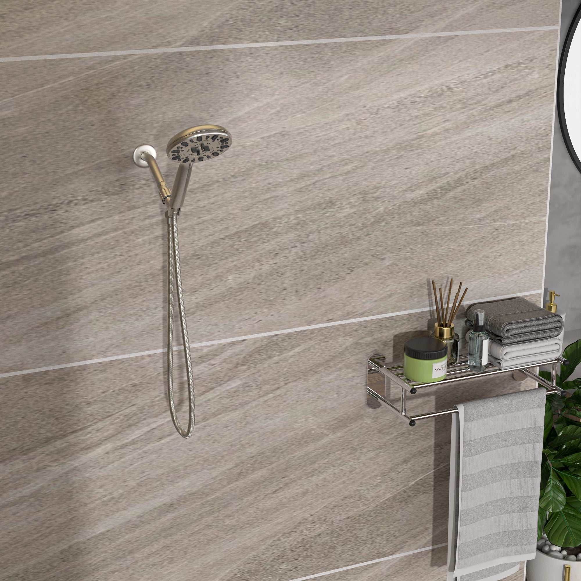 Multi Function Adjustable Hand Shower - 7-Function Hand Shower