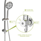 Multi Function Dual Shower Head - Shower System
