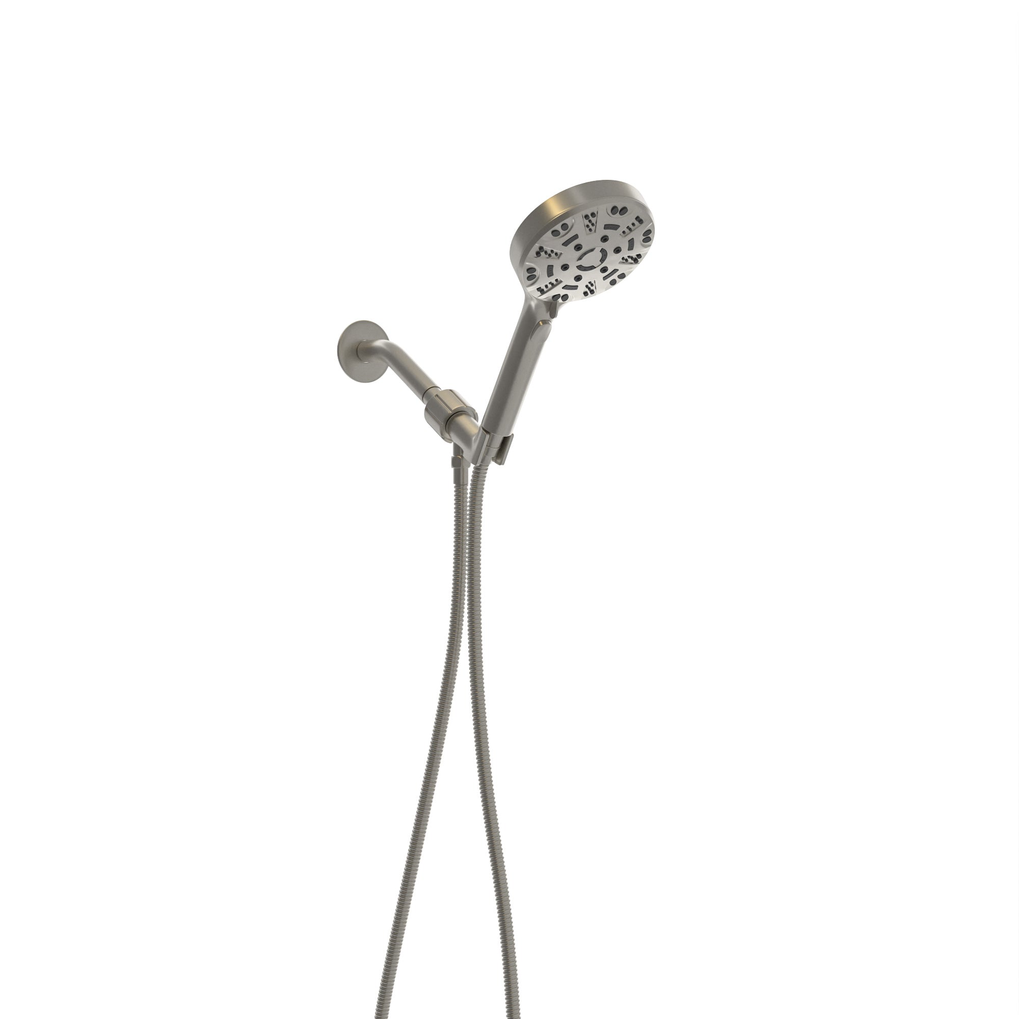 Multi Function Adjustable Hand Shower - 8-Function in Brushed Nickel