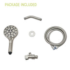 Multi Function Adjustable Hand Shower - 8-Function in Brushed Nickel