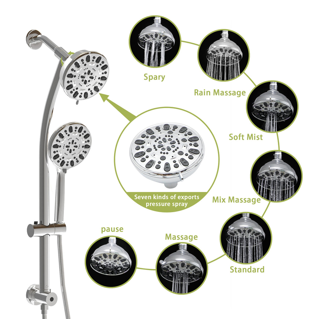Multi Function Dual Shower Head - Shower System