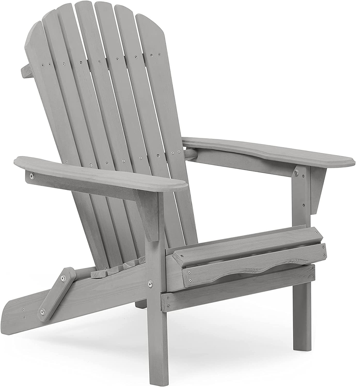 Wood Lounge Patio Chair Set of 2