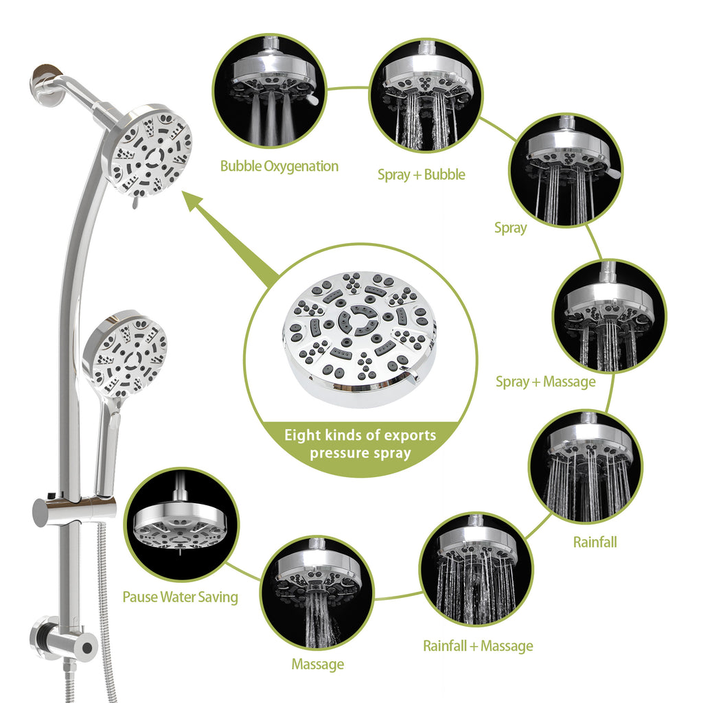 Multi Function Dual Shower Head - Shower System