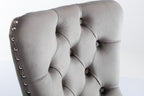 Nikki Collection High-End Tufted Velvet Dining Chair
