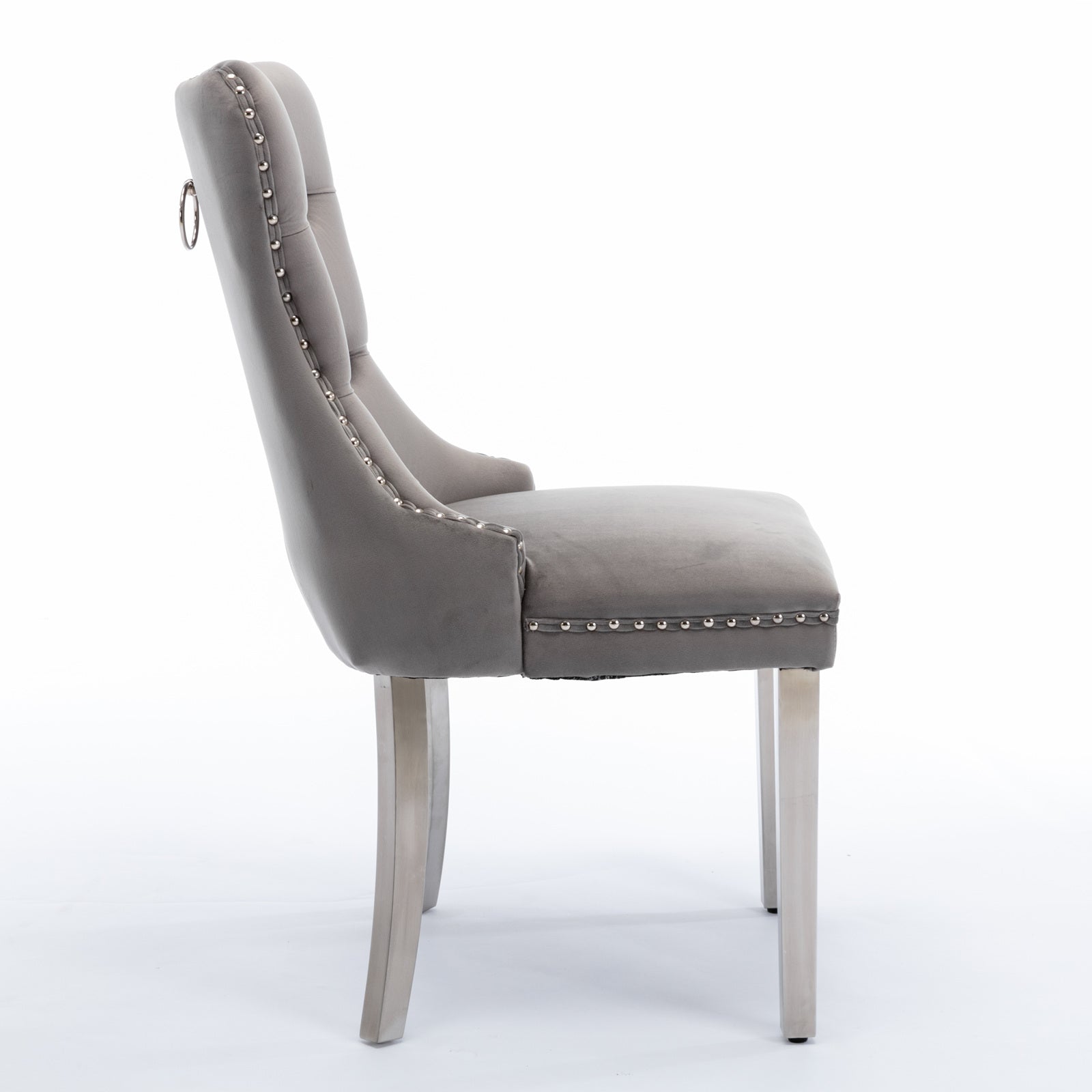 Nikki Collection High-End Tufted Velvet Dining Chair