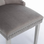 Nikki Collection High-End Tufted Velvet Dining Chair