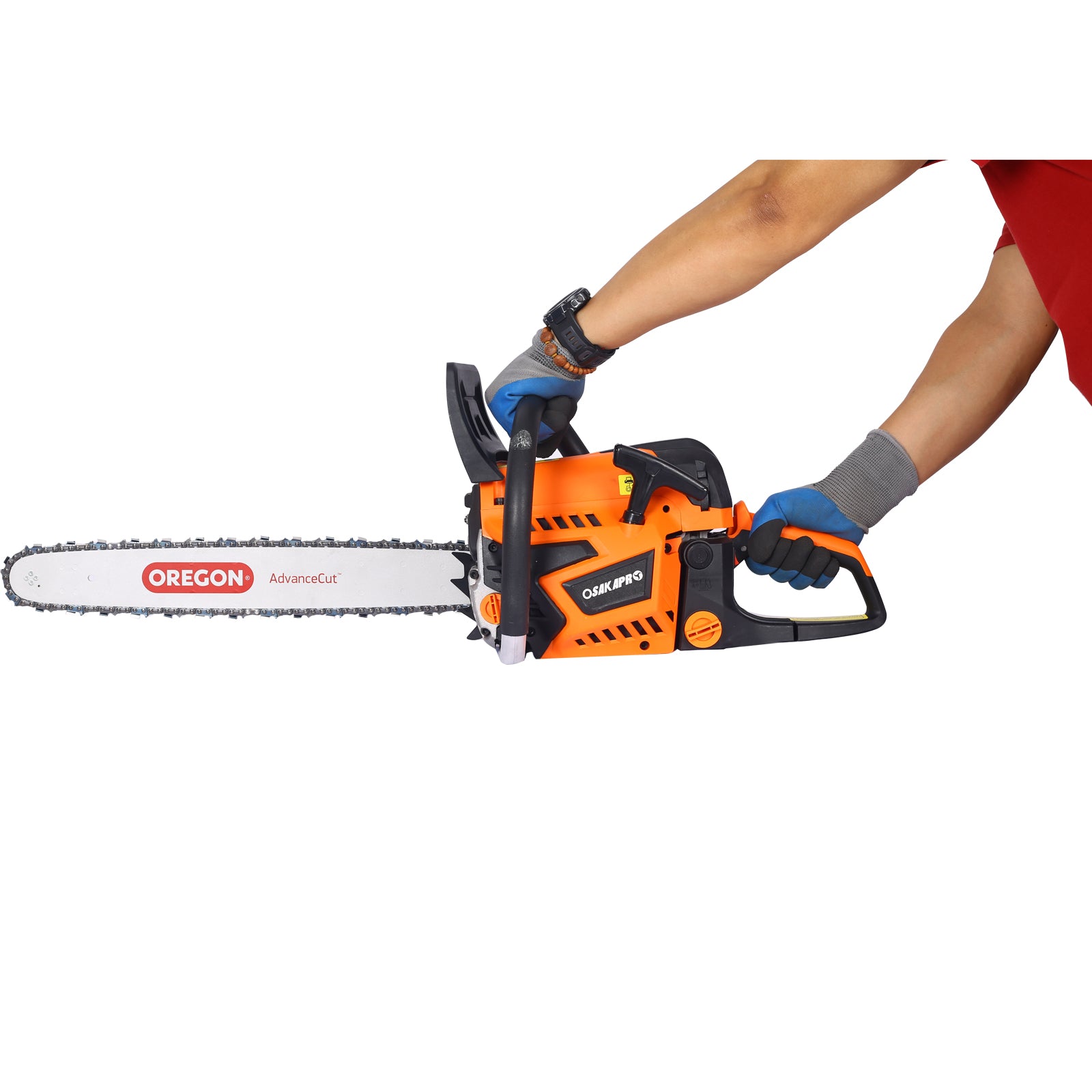52cc Gasoline Chainsaw for Trees and Wood Cutting