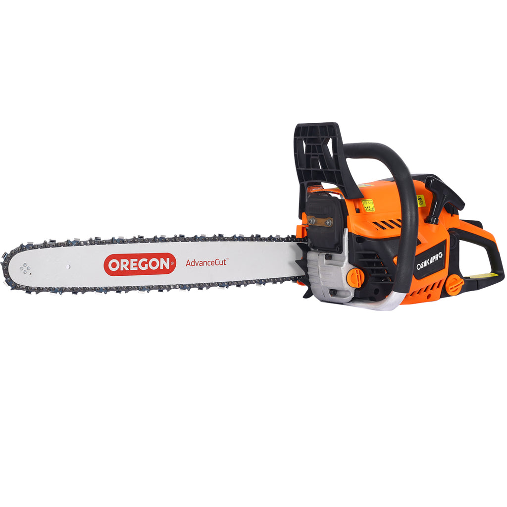 58cc Gasoline Chainsaw for Trees and Wood Cutting