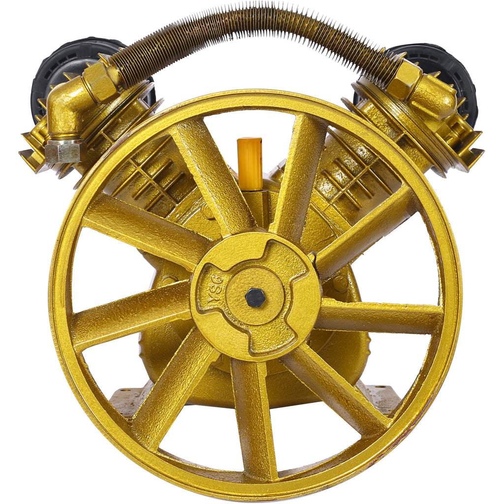 5.5HP Air Compressor Pump Head 21CFM, 115 PSI V-Type Dual-Cylinder