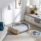Scandinavian Style Elevated Dog Bed Pet Sofa