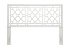 Tabor Chippendale White Headboard