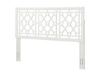 Tabor Chippendale White Headboard